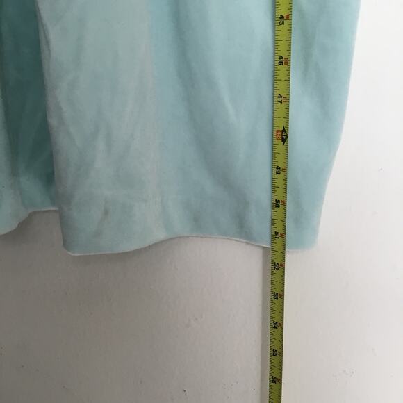 Vtg Hamilton Gold Long Nightgown Women's half front Zipper Fleece Duster Sz M - Picture 7 of 8